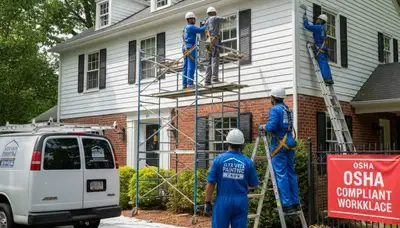 Professional painters providing interior and exterior painting services in Lynchburg, VA