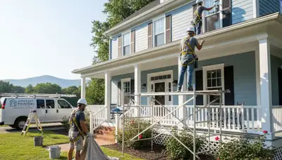 Professional painters serving Lynchburg, VA for interior and exterior painting projects