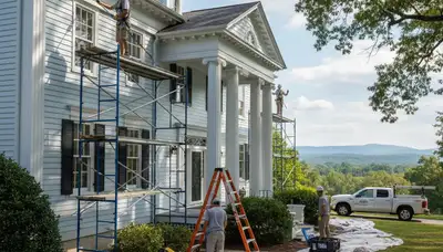 Painting contractors serving Lynchburg, VA for interior and exterior home painting projects