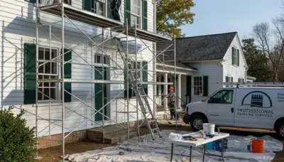 Professional painters serving Lynchburg, VA for interior and exterior house painting services