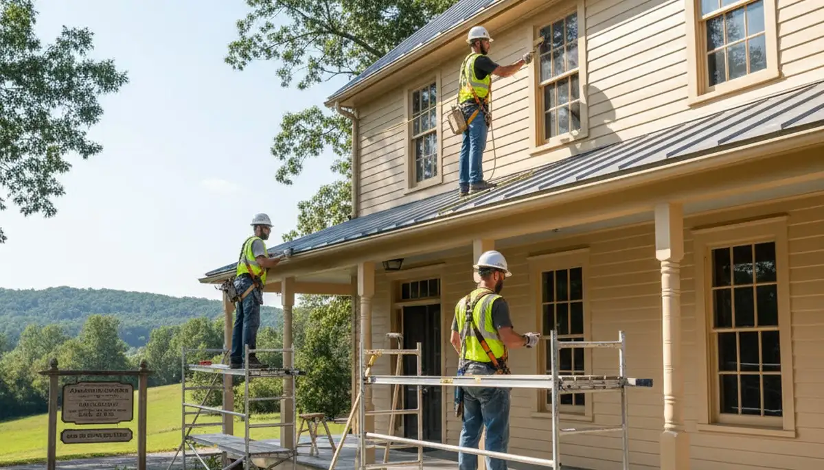 Professional painters serving Lynchburg, VA for interior and exterior house painting projects