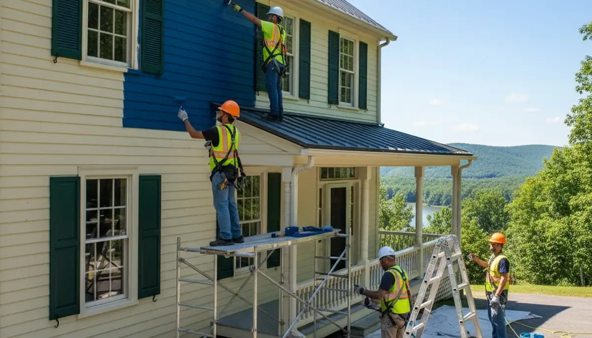 Professional painters in Lynchburg, VA providing residential and commercial painting services