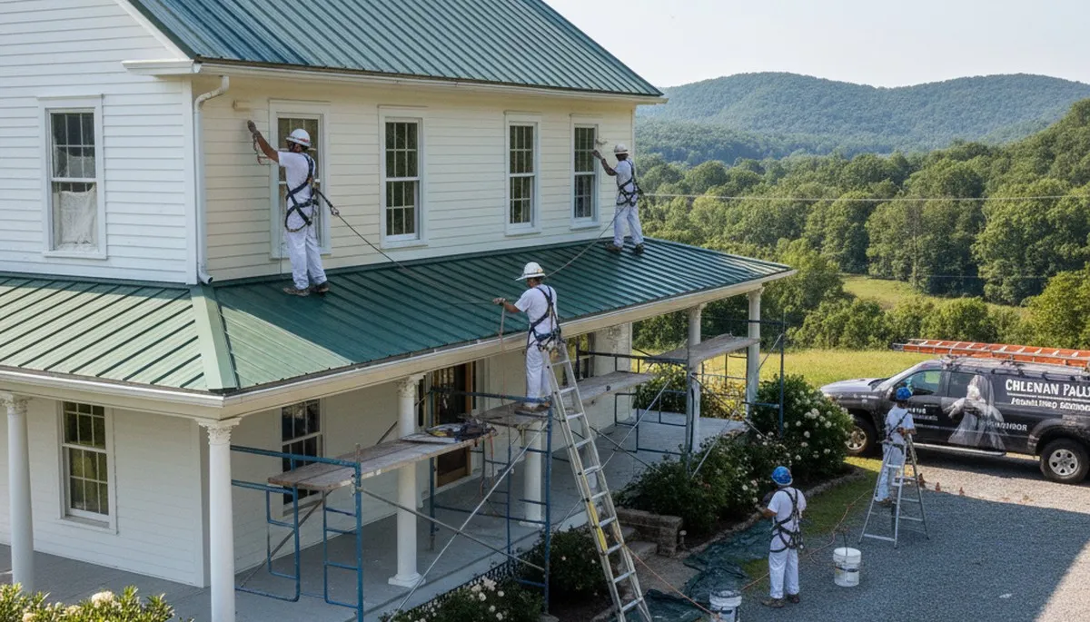 Professional painting services in Lynchburg, VA for residential and commercial properties