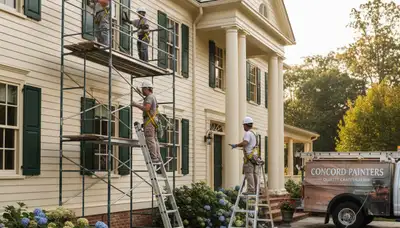 Professional painting team serving Lynchburg, VA with interior and exterior house painting services