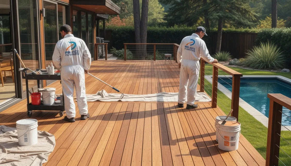Deck painting service in Lynchburg, VA for durable protection and curb appeal