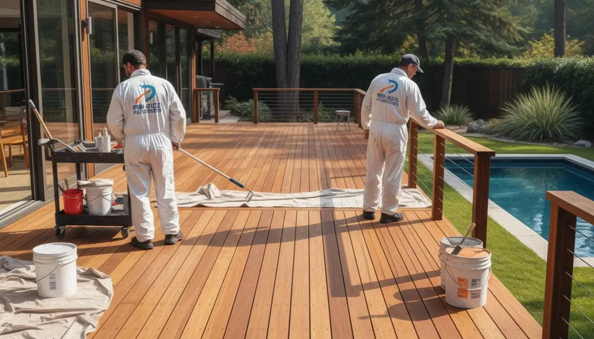 Deck painting service in Lynchburg, VA for durable protection and curb appeal