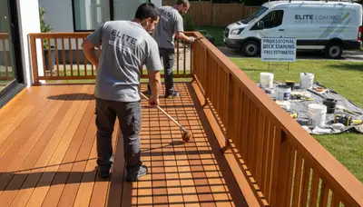Professional deck staining in Lynchburg, VA to protect and enhance outdoor wood surfaces