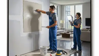Drywall repair service in Lynchburg, VA for smooth walls and ceilings by Lynchburg Paint Pros