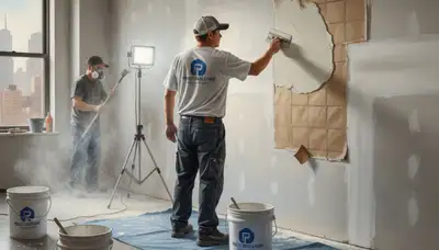 Drywall repair in Lynchburg, VA by Lynchburg Paint Pros for smooth, durable walls and ceilings