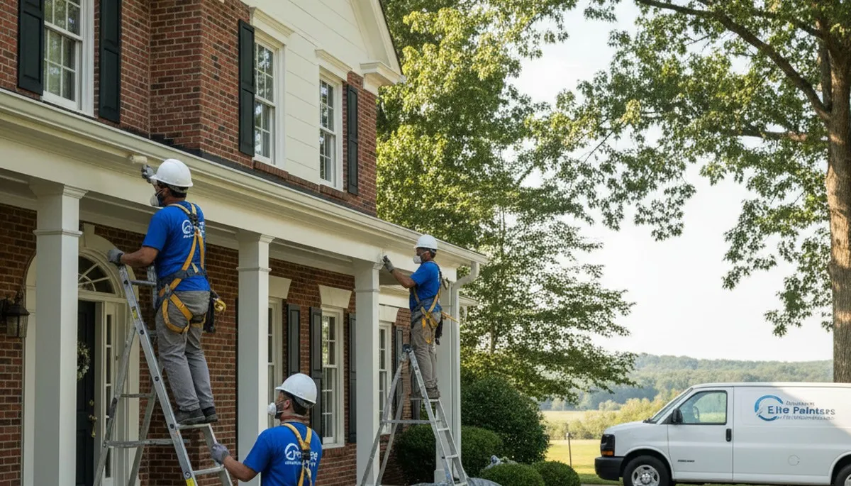 Professional painters in Lynchburg, VA providing interior and exterior painting services