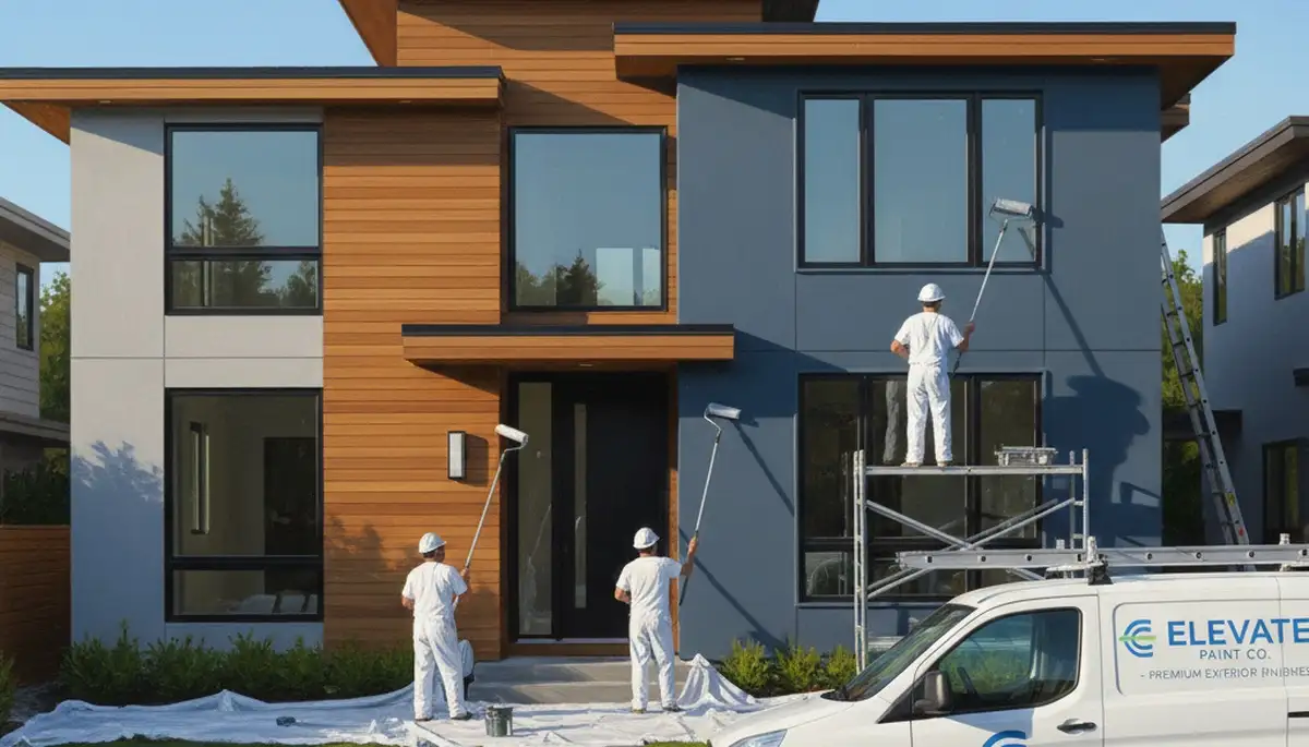 Exterior house painting in Lynchburg, VA by Lynchburg Paint Pros protecting curb appeal