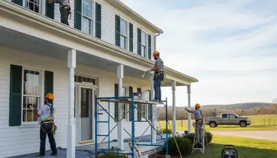 Professional painters serving Lynchburg, VA for residential and commercial painting services