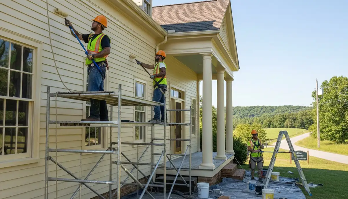 Professional painters serving Lynchburg, VA for residential and commercial painting services