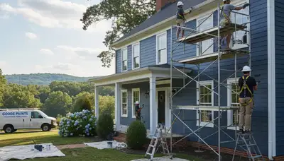 Professional painters in Lynchburg, VA providing interior and exterior painting services