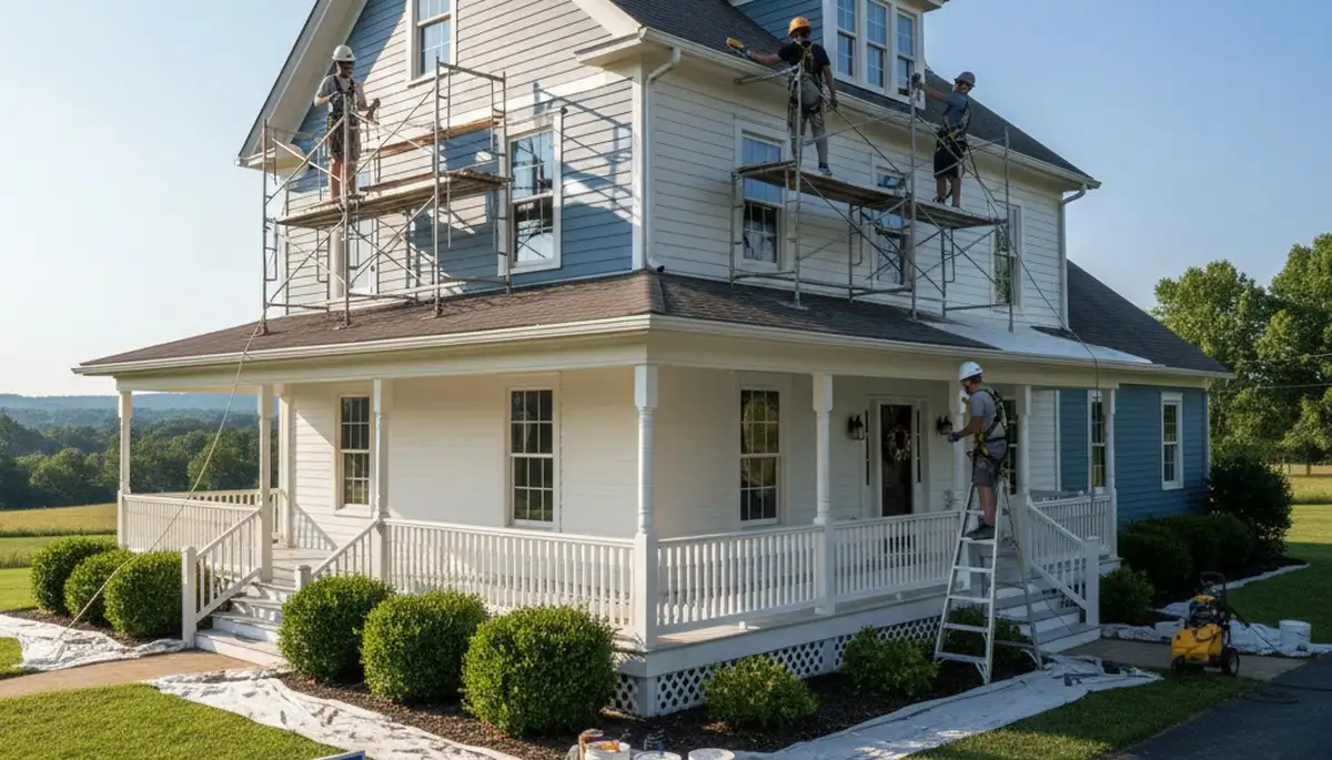 Professional painters providing interior and exterior painting services in Lynchburg, VA