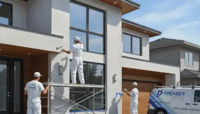 Lynchburg, VA painters applying durable house painting for interior and exterior home protection