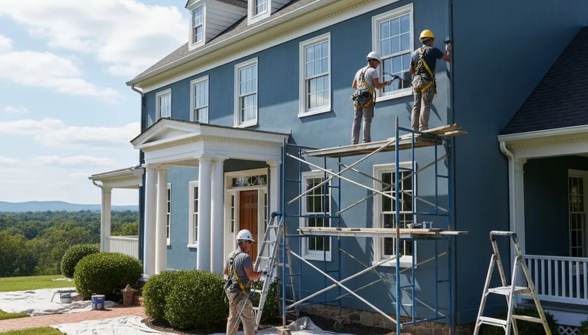 Professional painters serving Lynchburg, VA for interior and exterior painting projects