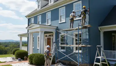 Professional painters serving Lynchburg, VA for interior and exterior painting projects