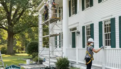 Professional painters providing interior and exterior painting services in Lynchburg, VA
