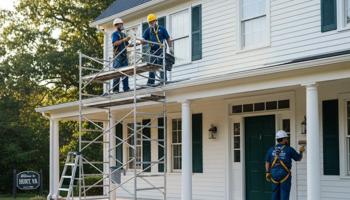 Professional painters in Lynchburg, VA providing residential and commercial painting services