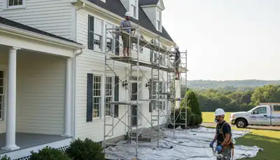 Painting contractors serving Lynchburg, VA for interior and exterior home painting services