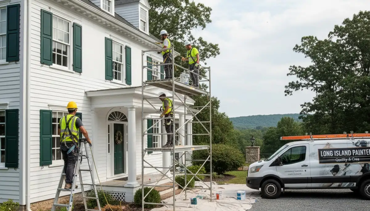 Painting contractors in Lynchburg, VA providing professional interior and exterior painting services