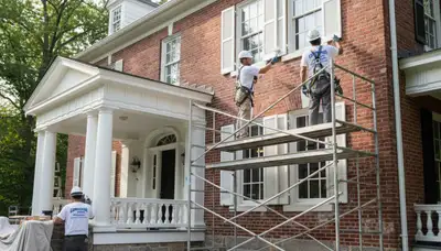 Professional painters serving Lynchburg, VA for interior and exterior house painting services