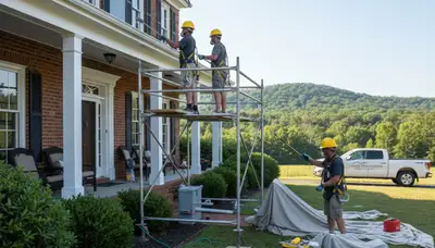 Professional painting service in Lynchburg, VA for interior and exterior home painting projects