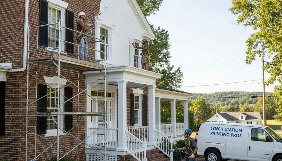 Professional painters serving Lynchburg, VA for interior and exterior house painting services