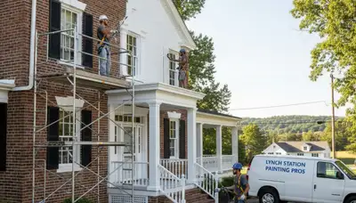 Professional painters serving Lynchburg, VA for interior and exterior house painting services