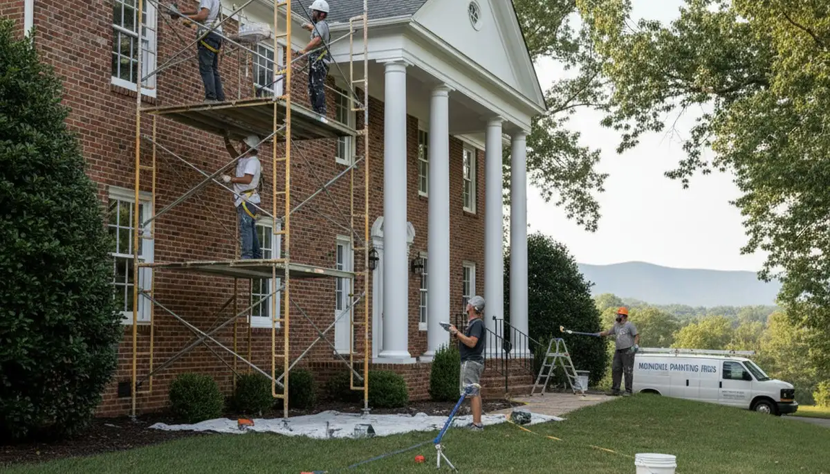 Professional painters providing interior and exterior painting services in Lynchburg, VA