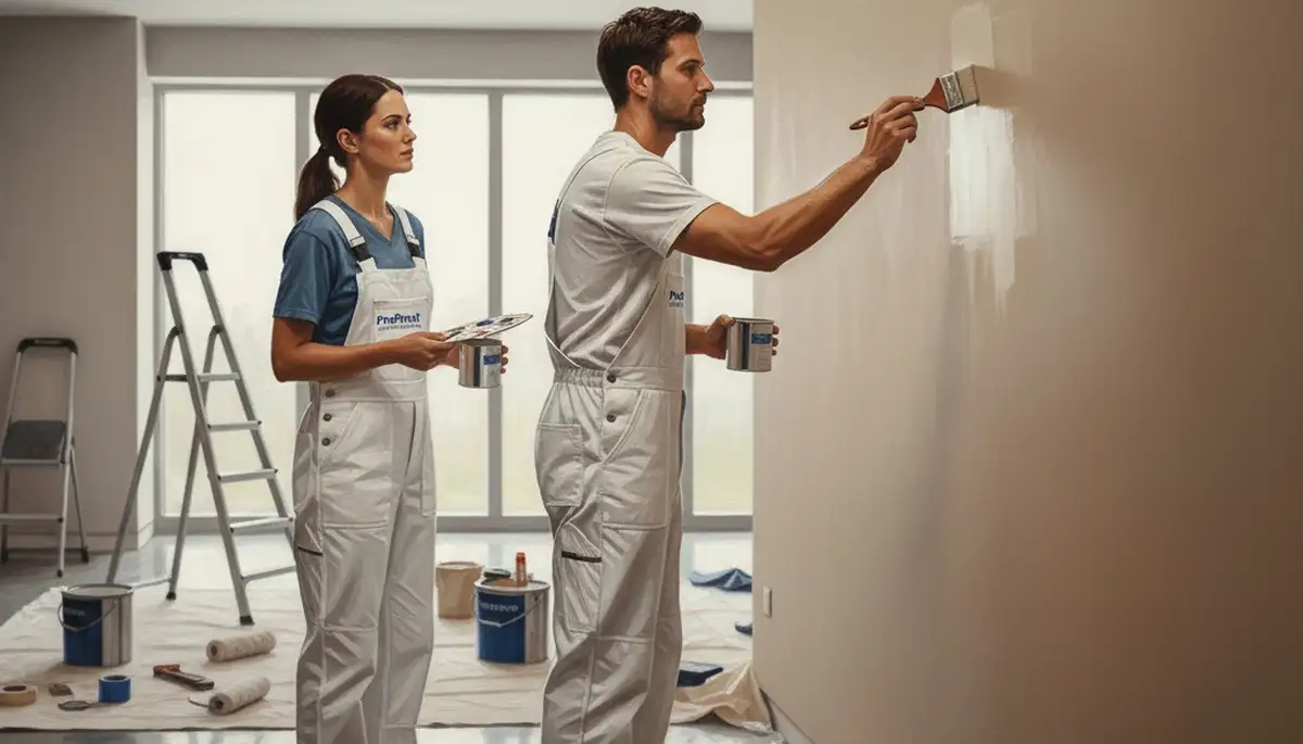 Paint touch-up service in Lynchburg, VA for seamless wall repairs and refreshed interior finishes