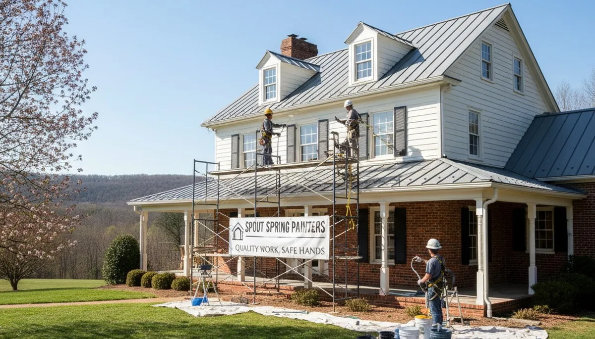 Professional painters providing interior and exterior painting services in Lynchburg, VA