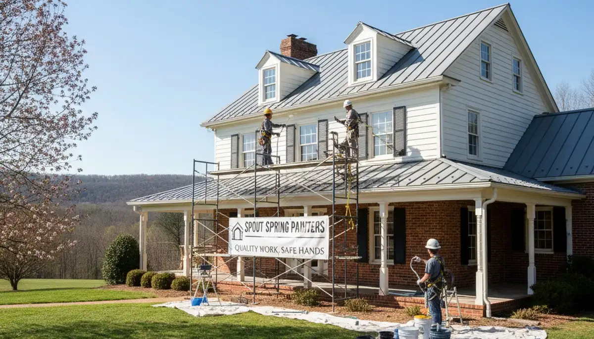 Professional painters providing interior and exterior painting services in Lynchburg, VA