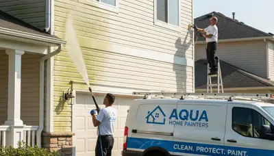 Vinyl siding pressure cleaning in Lynchburg, VA for a clean, polished home exterior